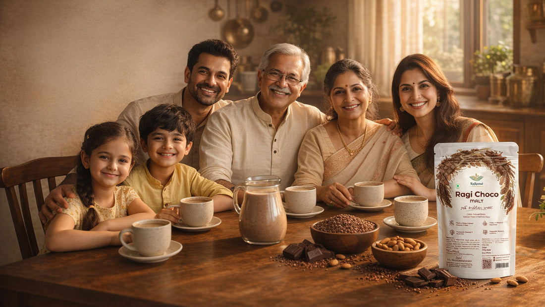 Why Ragi Malt is the Best Natural Health Drink for All Age Groups