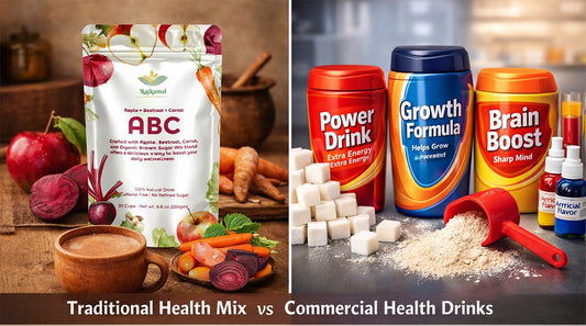 Traditional Health Mix vs Commercial Health Drinks: Which Is Better for Your Family???