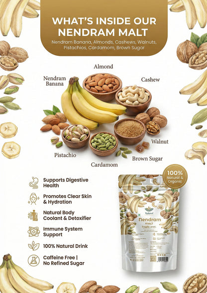 Nendram Malt – Premium Kerala Banana Health Drink Mix