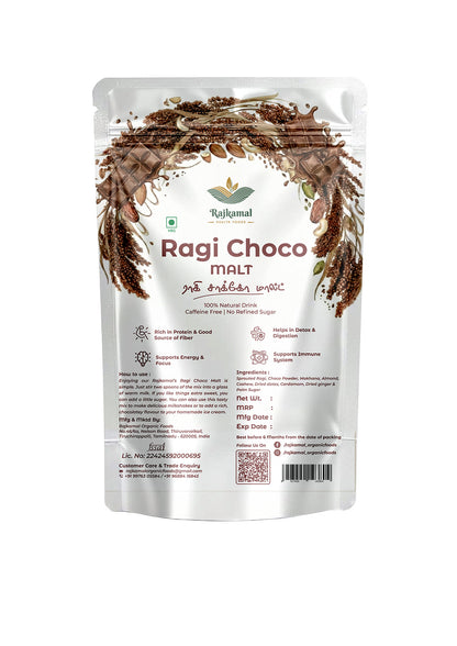 Ragi Choco Malt – Sprouted Ragi Chocolate Health Drink Mix
