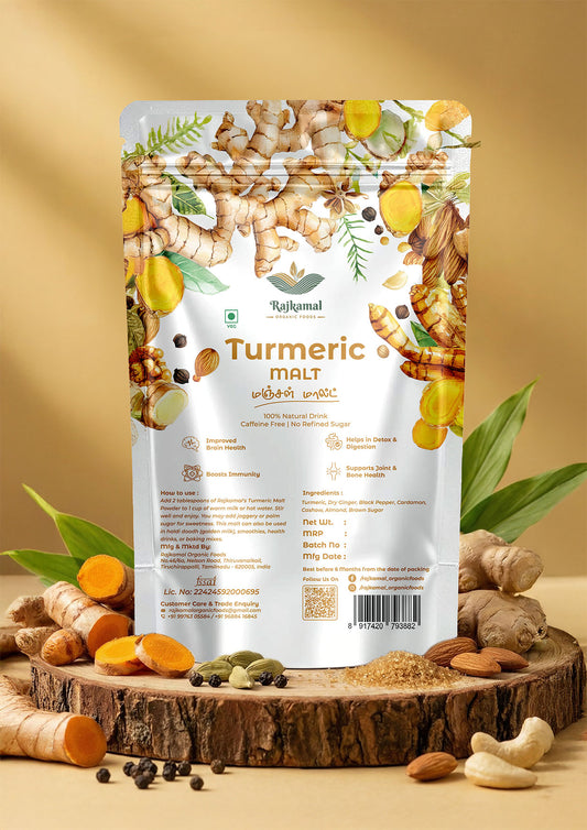 Turmeric Malt – Natural Turmeric Health Drink Mix